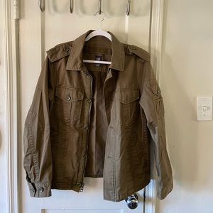 Gap, Army Green, Men’s Jacket, Small.